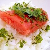 海苔めんたいご飯